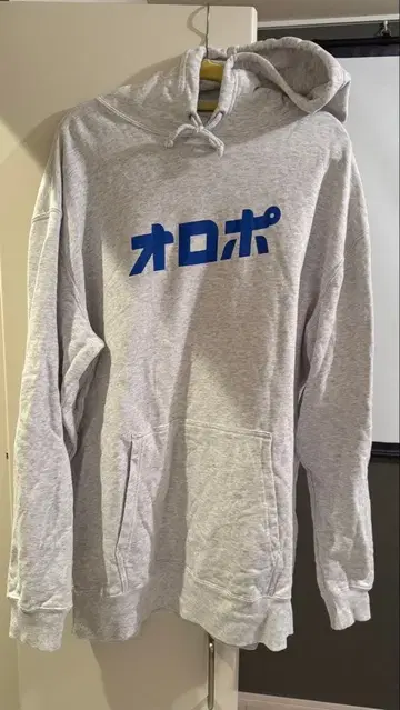 오로포 후드티 XXL 애쉬 그레이