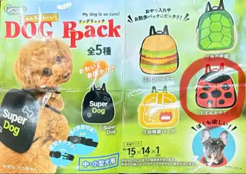 Super Dog 무당벌레 강아지용 백팩