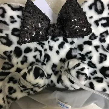 미니 표범 무늬 레오파드 무늬 팬 캡 디즈니