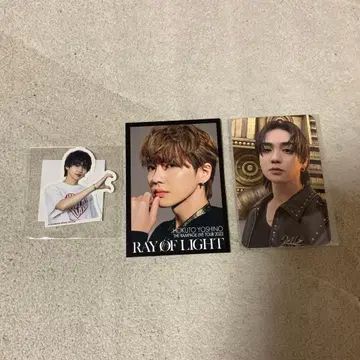 요시노 호쿠토 포토 카드 하트 스티커