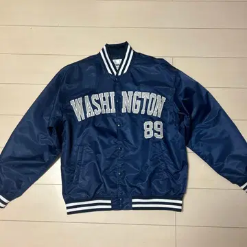 네이비 바시티 자켓 L 사이즈