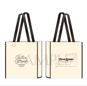 큐티 스트리트 BIG 토트백