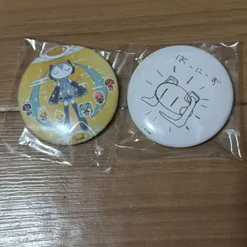 ART OF MIKU 바니스 캔뱃지 타카하시 마호 2세트