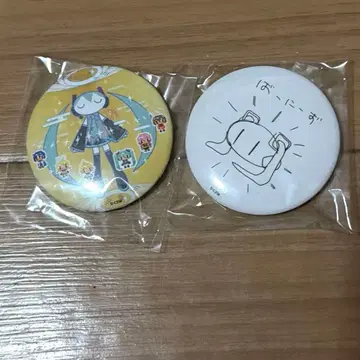 ART OF MIKU 바니스 캔뱃지 타카하시 마호 2세트