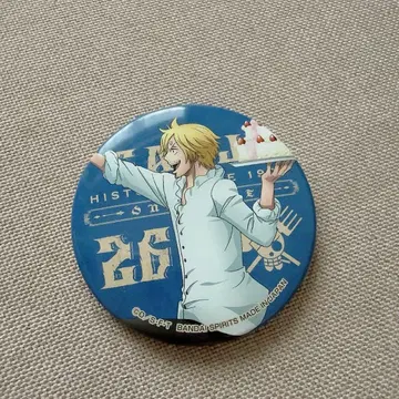 원피스 애니메이션 20주년 캔뱃지 토루파카 상디