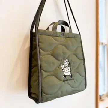 OSAMU GOODS box quilt_olive