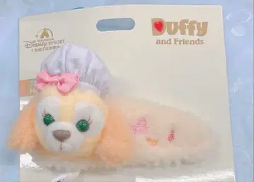 [현지 구매 정품] 더피 쿠키 앙 헤어 클립 상하이 디즈니