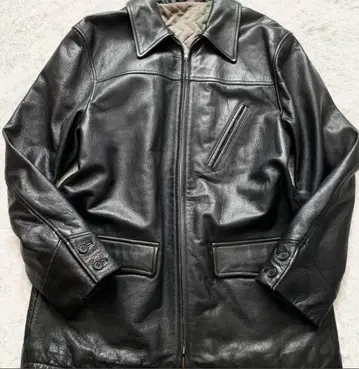 [레어] 폴 스미스 가죽 자켓 소가죽 카우 가죽 영국제