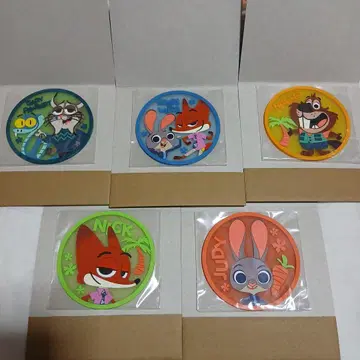 주토피아2 클리어 러버 코스터 컴플리트 세트