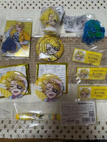 새상품 컬러풀 피치 타츠운 묶음 판매