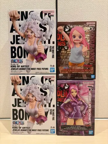 원피스 주얼리 보니 피규어 4체 세트