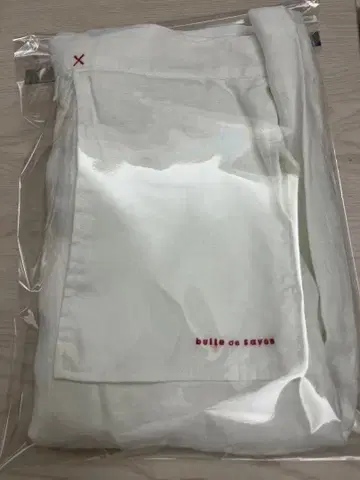 [ 미사용 새상품 ] bulle de savon 린넨 에이프런