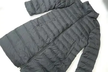 유니클로 울트라 라이트 다운 롱 코트 블랙 컬러 XL 빅 사이즈