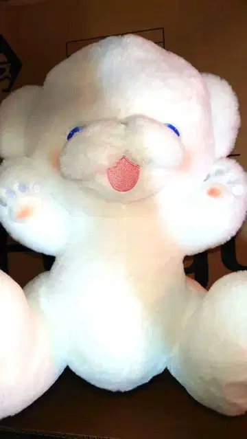 솜사탕 장난감 상자 주민 곰 다이후쿠 안아 봉제 인형