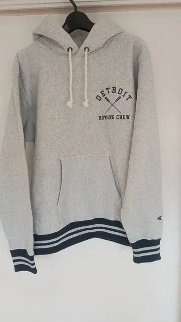 챔피온 Champion 리버스 위브 후드티 그레이 XL