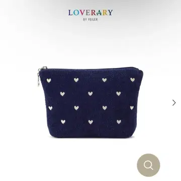 페이러 러브러리 하트 보트형 파우치 M
