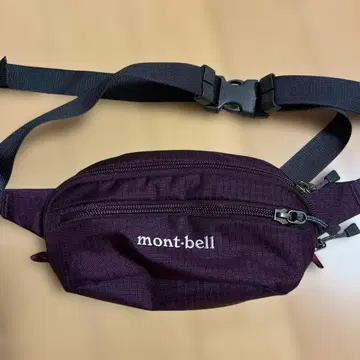 [ 새상품급 ] mont-bell 몽벨 델타 가제트 파우치s 힙색 보라색