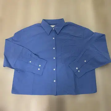 JW ANDERSON x UNIQLO 블루 긴팔 셔츠 XL