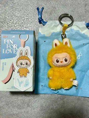 4 [ Y ] 키링 LABUBU PIN FOR LABUBU 라브부