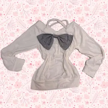 2way 리본 상의 모리걸 coquette 공주풍 00s