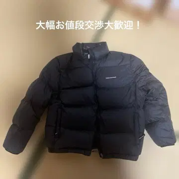 thisisneverthat 블랙 다운 자켓 M