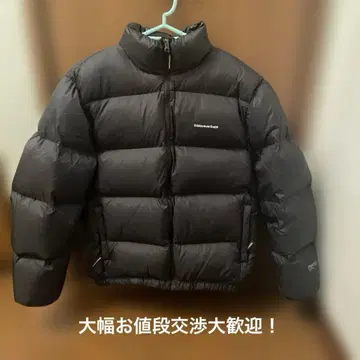 thisisneverthat 블랙 다운 자켓 M