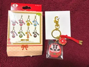 디즈니 미키 달마 키체인 2026 오쇼가츠 2