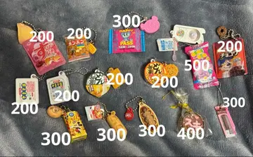 음식 모티브 캡슐 토이 세트