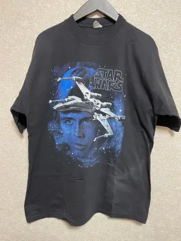 90s 스타 워즈 루크 스카이워커 X 윙 T셔츠