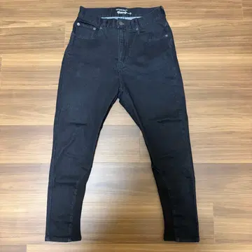 glamb 그램 폴리 데님 팬츠 블랙 검정 사이즈 0