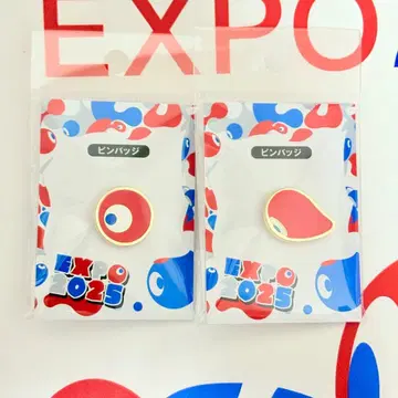 코먀크 핀 배지 오사카 간사이 만국 박람회 회장 구매품