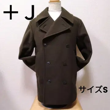 +J 올리브 울 블렌드 오버 사이즈 피코트 S 사이즈 UNIQLO