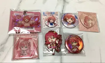 사쿠라 미코 묶음 판매 캔뱃지 썸네일 키링 큥캐릭터 마스코트