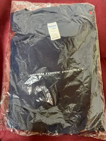 미개봉 JAPAN TOHGE PROJECT 티셔츠 성인 M 사이즈 네이비