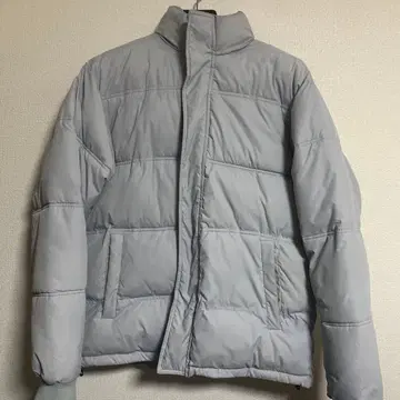 Peanut 그레이 다운 자켓