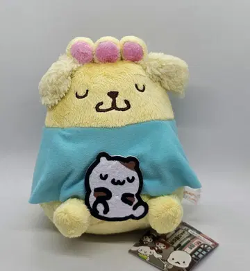 폼폼푸딩 쇼와 레트로 상점가 이발소 봉제 인형