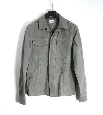 sizeM 고품질 TMT 밀리터리 자켓 트리콜로르 에폴렛 올리브