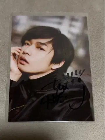 치바 유다이 친필 사인 엽서