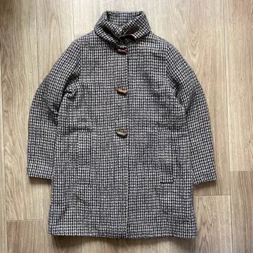 SESSUN 튀니지산 하운드투스 트위드 코트