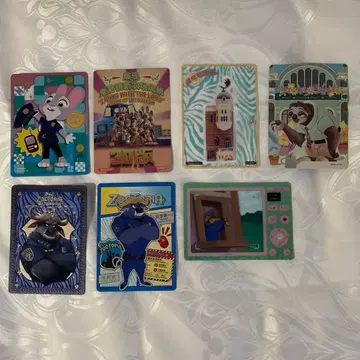 상하이 디즈니 주토피아 콜렉터블 카드 주디