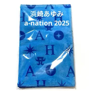 하마사키 아유미 2025 Summer 굿즈 a-nation 페이스 타월