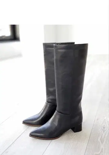 세스토 스틸레토 스트레이트 롱 부츠 여성용 L 사이즈