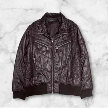 modern 패딩 자켓 블루종 성숙 캐주얼 Y2K 브라운 계열