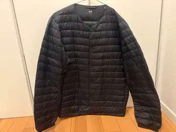 유니클로 울트라 라이트 다운 블랙 XL 컴팩트