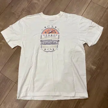 [ sumika ] 스미카 T셔츠 화이트 2021 라이브 투어