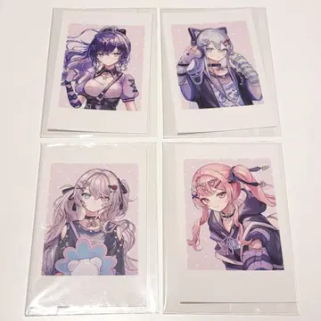 프로세카 니고 밤 페스티벌 PiPi 폴라로이드풍 카드