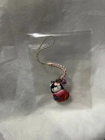 헬로키티 족자 [ 교토 한정판 ] [ 인연 맺기 ]