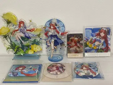 원신 닐루 아크릴 스탠드 캔뱃지 굿즈 세트