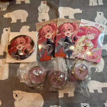 모모이 아이리 메탈릭 캔뱃지 & 에피카 & 린라이 세트