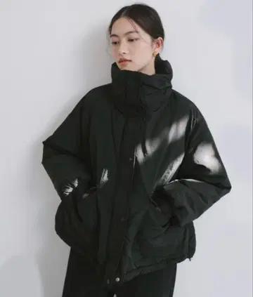 andme 더블 포켓 충전솜 다운 자켓